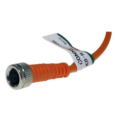 Cabo C/ Conector M8 Reto 3 Pinos 2m