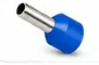 Terminais Tubular Ilhós simples Azul 2.5mm