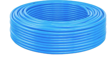 Mangueira Tubo De Pu 8mm Azul Pneumática