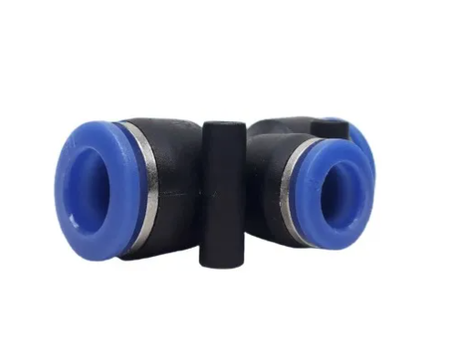QRTR08-04 - CONEXAO TEE DE REDUCAO 08MM PARA 04MM