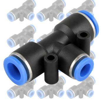 QRTR06-04 - CONEXAO TEE DE REDUCAO 06MM PARA 04MM